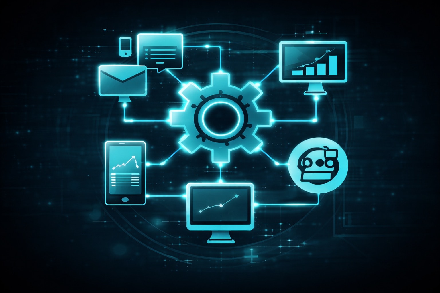 Automation + Enablement capability visual