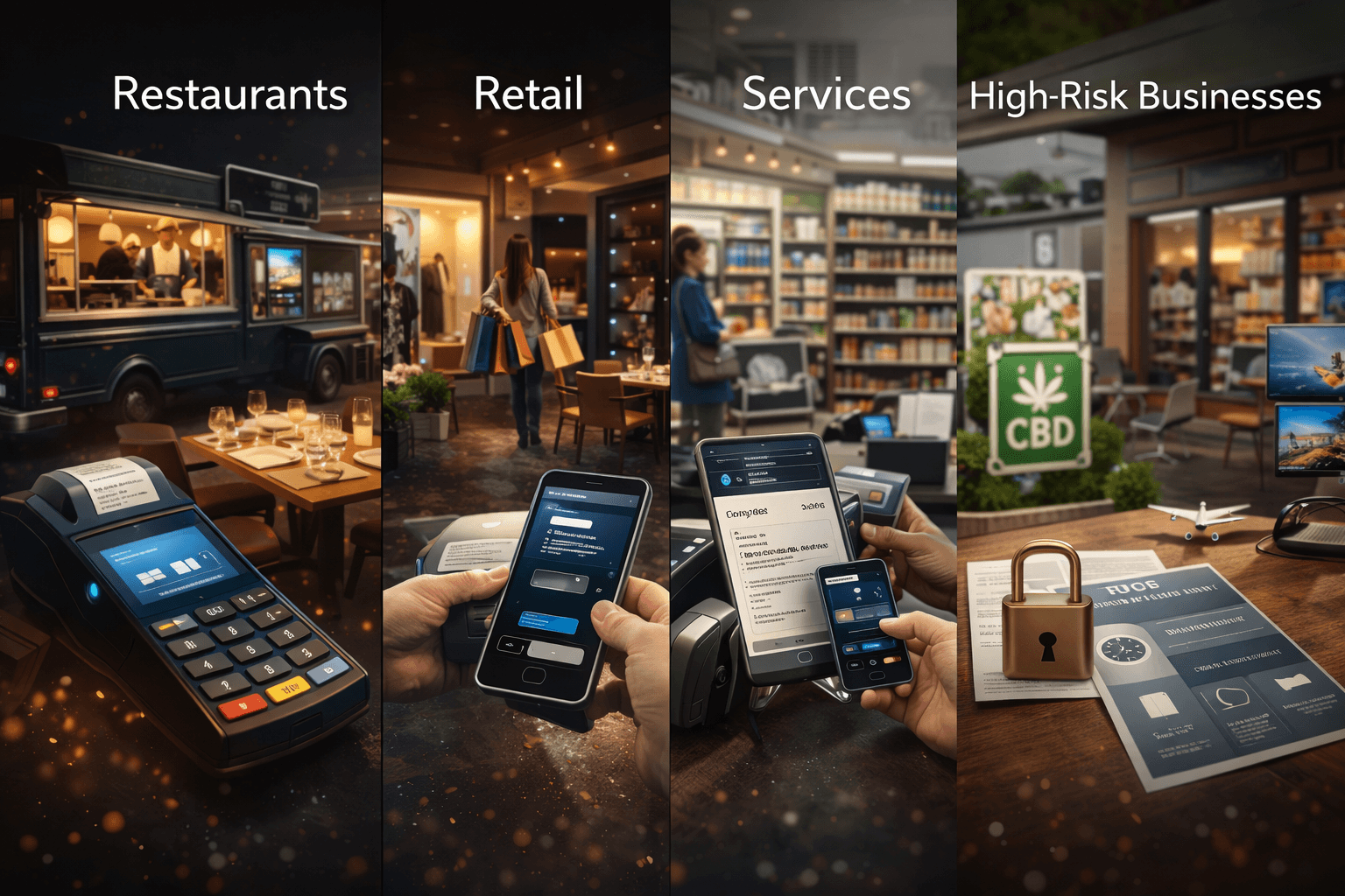 Industry-specific payments and POS operations